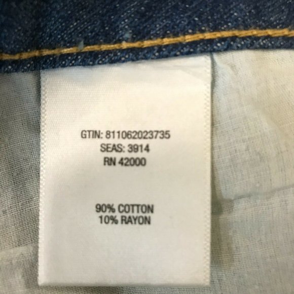 Adam Levine Womens Mid Rise Regular Boyfriend Casual Blue Denim Jeans Size 9/10 - Picture 7 of 7